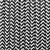 Palhinhas Chevron Preto